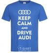 Men's T-Shirt Drive audi royal-blue фото