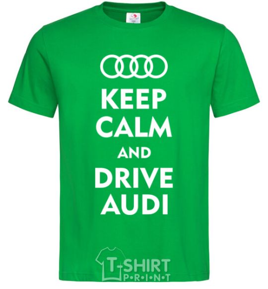 Men's T-Shirt Drive audi kelly-green фото