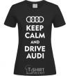 Women's T-shirt Drive audi black фото