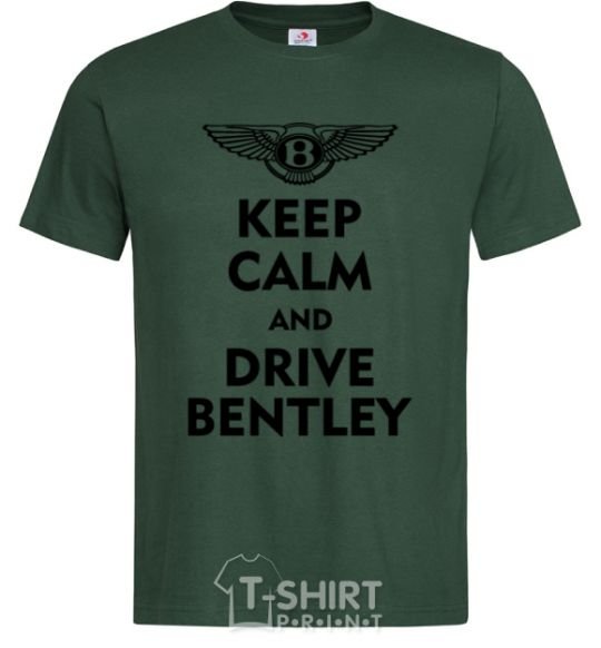 Мужская футболка Drive bentley Темно-зеленый фото