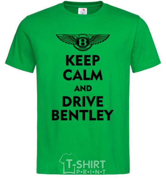 Мужская футболка Drive bentley Зеленый фото
