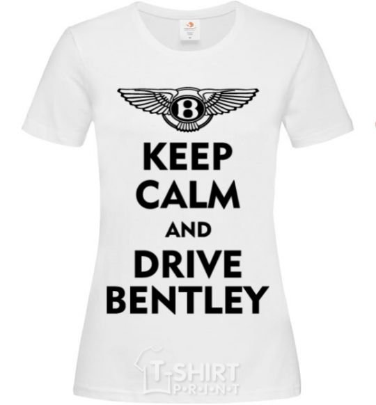 Женская футболка Drive bentley Белый фото