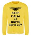 Sweatshirt Drive bentley yellow фото