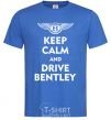 Men's T-Shirt Drive bentley royal-blue фото