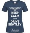 Женская футболка Drive bentley Темно-синий фото