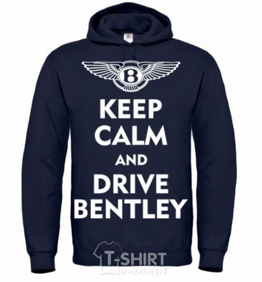 Men`s hoodie Drive bentley navy-blue фото