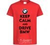 Детская футболка Drive BMW Красный фото