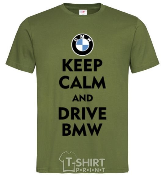 Men's T-Shirt Drive BMW millennial-khaki фото