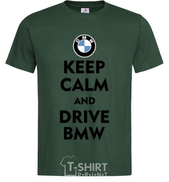 Men's T-Shirt Drive BMW bottle-green фото