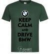 Men's T-Shirt Drive BMW bottle-green фото