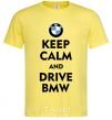 Men's T-Shirt Drive BMW cornsilk фото