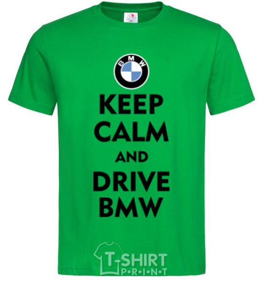 Men's T-Shirt Drive BMW kelly-green фото