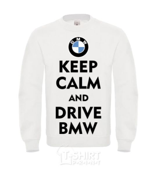 Свитшот Drive BMW Белый фото