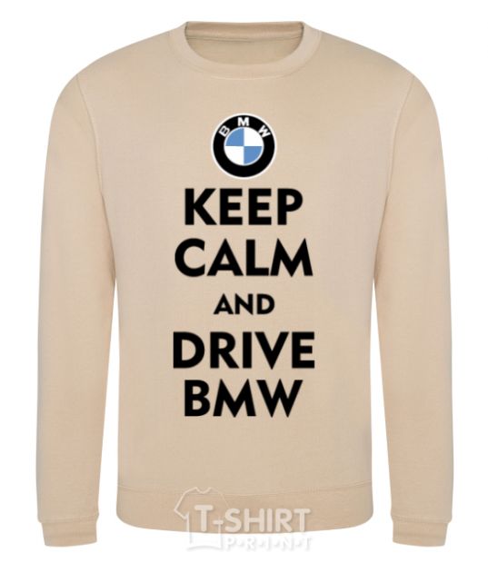 Свитшот Drive BMW Песочный фото