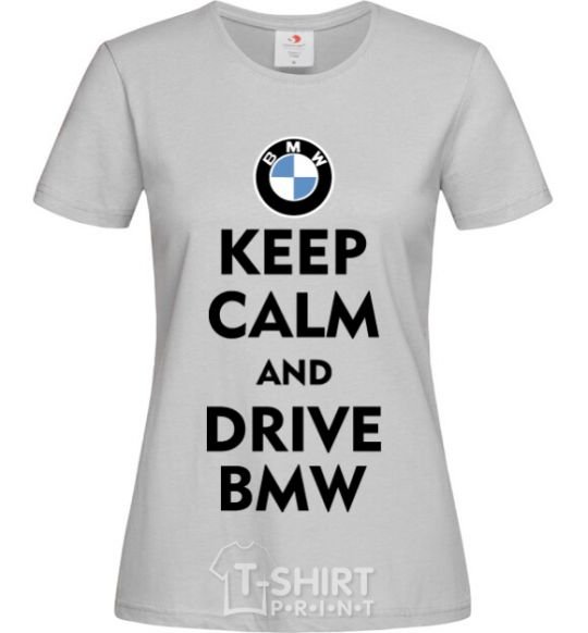 Женская футболка Drive BMW Серый фото