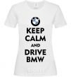 Женская футболка Drive BMW Белый фото