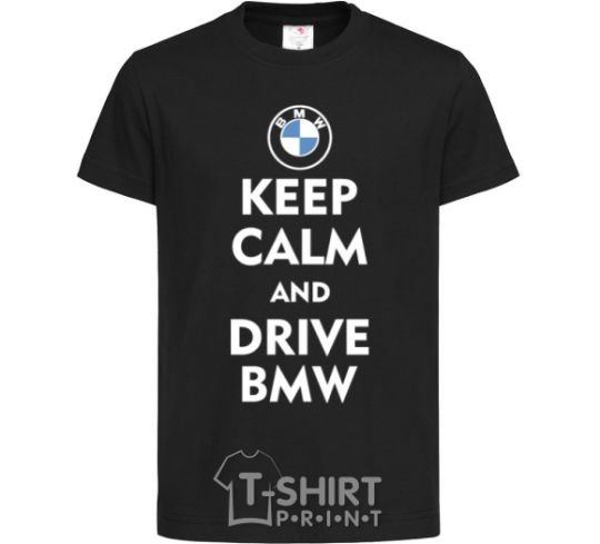 Детская футболка Drive BMW Черный фото