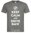 Men's T-Shirt Drive BMW dark-grey фото