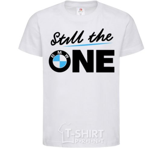 Kids T-shirt The one White фото