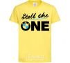 Kids T-shirt The one cornsilk фото