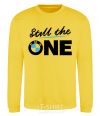 Sweatshirt The one yellow фото