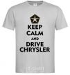 Men's T-Shirt Drive chrysler grey фото