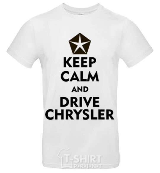 Men's T-Shirt Drive chrysler White фото