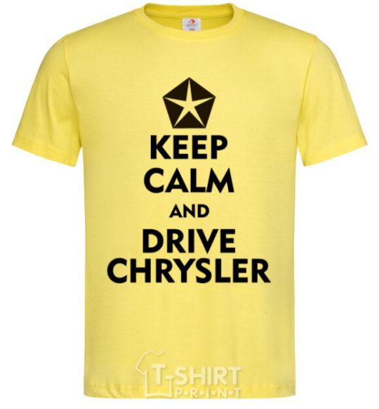 Men's T-Shirt Drive chrysler cornsilk фото