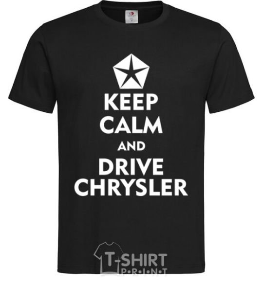 Men's T-Shirt Drive chrysler black фото