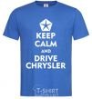 Men's T-Shirt Drive chrysler royal-blue фото