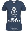 Женская футболка Drive chrysler Темно-синий фото