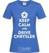 Women's T-shirt Drive chrysler royal-blue фото