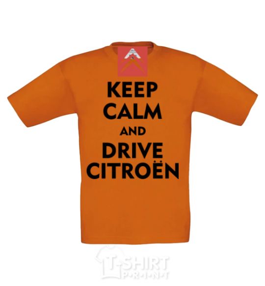 Kids T-shirt Drive citroen cornsilk фото