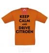 Kids T-shirt Drive citroen cornsilk фото