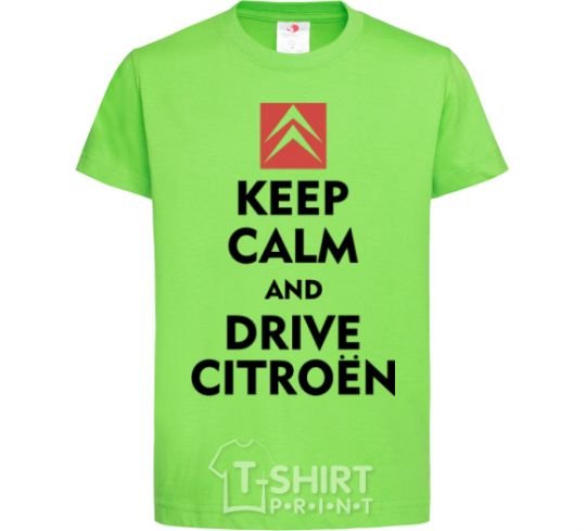 Kids T-shirt Drive citroen orchid-green фото