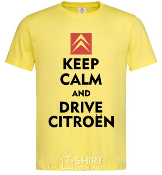 Men's T-Shirt Drive citroen cornsilk фото