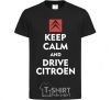 Kids T-shirt Drive citroen black фото