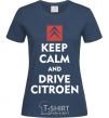 Women's T-shirt Drive citroen navy-blue фото