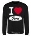 Sweatshirt I Love Ford black фото