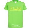 Kids T-shirt Signs orchid-green фото