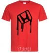 Men's T-Shirt Honda drops red фото