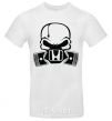 Men's T-Shirt Honda skull White фото