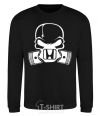 Sweatshirt Honda skull black фото