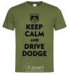 Мужская футболка Drive Dodge Оливковый фото