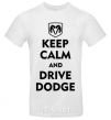 Мужская футболка Drive Dodge Белый фото