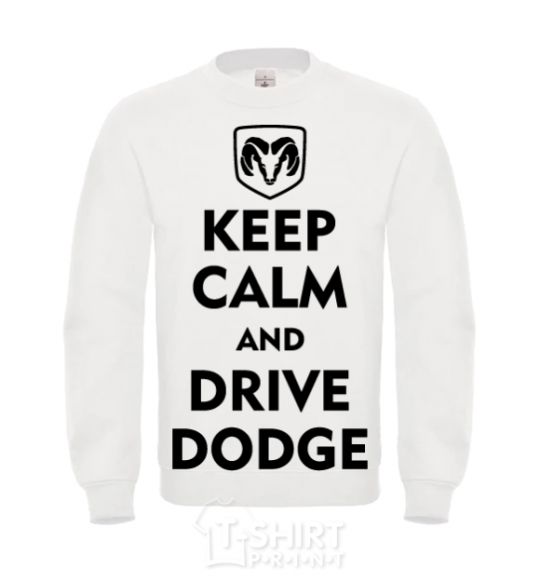 Sweatshirt Drive Dodge White фото