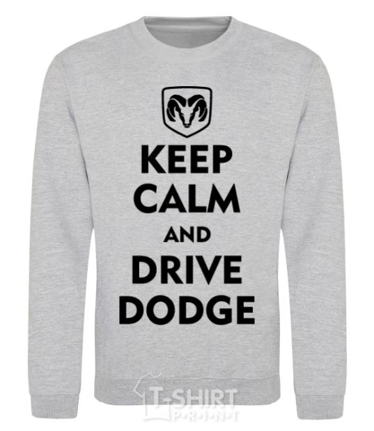 Sweatshirt Drive Dodge sport-grey фото