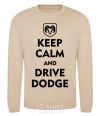 Sweatshirt Drive Dodge sand фото