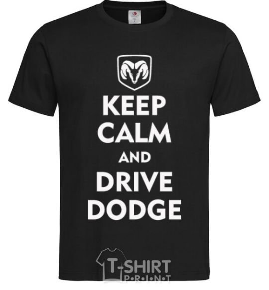 Мужская футболка Drive Dodge Черный фото