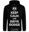 Men`s hoodie Drive Dodge black фото